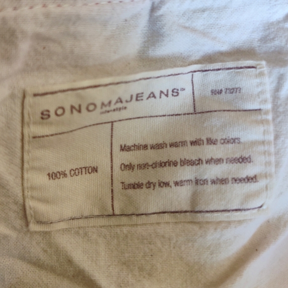 Men's Sonoma Shabby Rose Chinos 36x32 - Picture 6 of 8